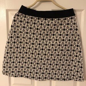 Women’s Geometric A-Line Skirt size L